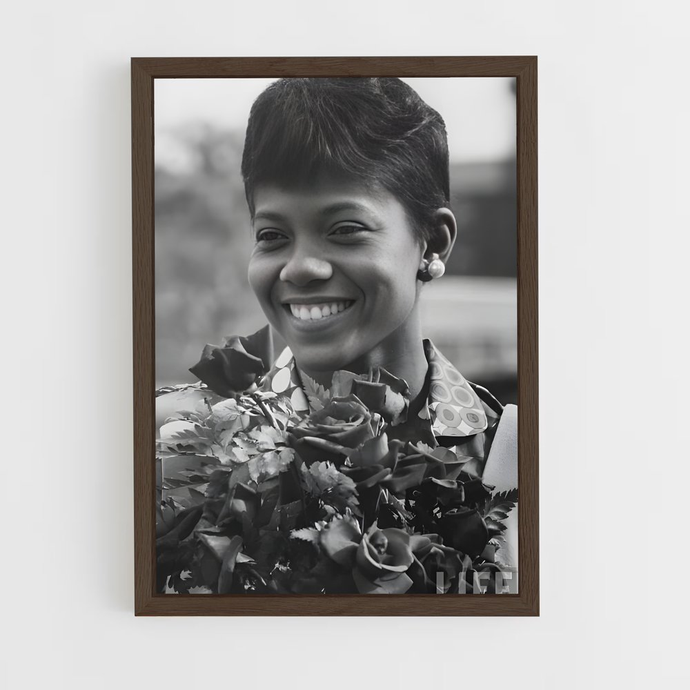 Poster Sourire Épanoui – affiche Athlétisme (vue 5)